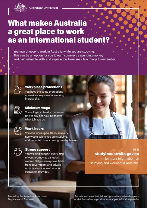 What you need to know about finding part-time or casual work as an international student in Australia