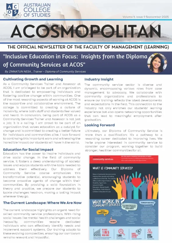 ACOSMOPOLITAN Volume 1, Issue 9 – SEP 2025